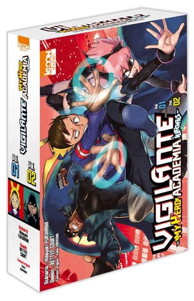 Vigilante, my hero academia illegals : pack volumes 1 et 2