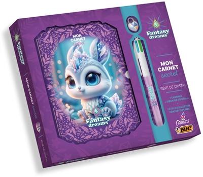 Fantasy dreams : mon carnet secret : rêve de cristal