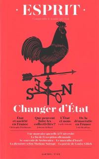 Esprit, n° 473. Changer d'Etat