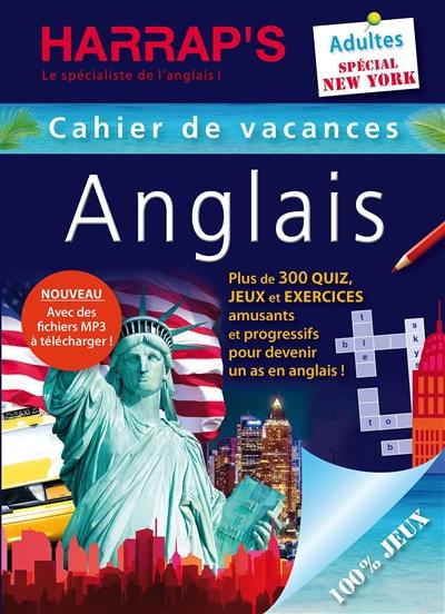 Cahier de vacances anglais Harrap's, adultes : spécial New York