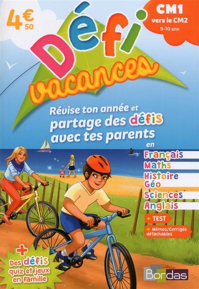 Défivacances CM1 vers CM2, 9-10 ans