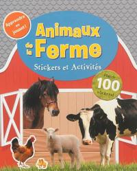 Animaux de la ferme : stickers et activités