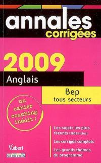 Anglais : BEP tous secteurs