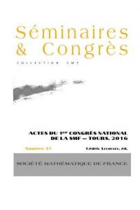 Actes du 1er Congrès national de la SMF, Tours, 2016