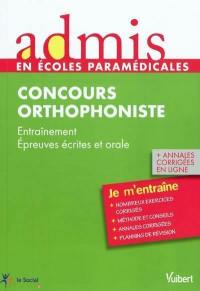 Concours orthophoniste : entraînement, épreuves écrites et orales