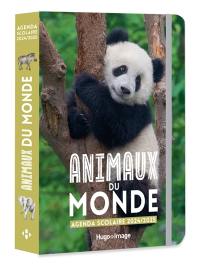 Agenda scolaire animaux du monde 2024 : 2025