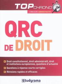 QRC de droit