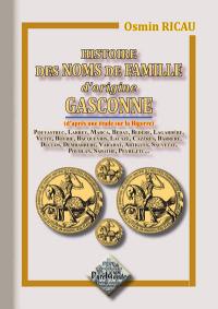 Histoire des noms de famille d'origine gasconne (d'après une étude sur la Bigorre)