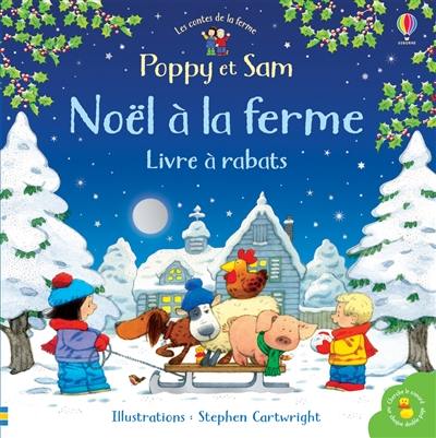 Noël à la ferme : livre à rabats