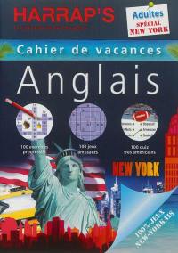 Cahier de vacances anglais Harrap's, adultes : spécial New York