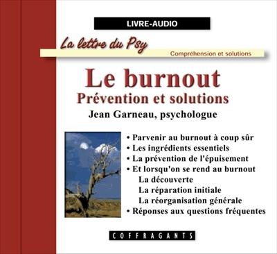 Le burnout : prévention et solutions