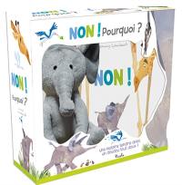 Non ! Pourquoi ? : coffret livre et peluche