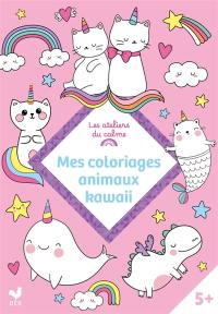 Mes coloriages animaux kawaii