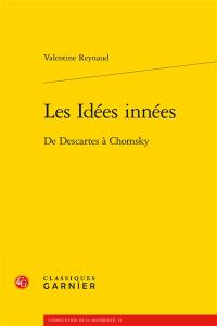 Les idées innées : de Descartes à Chomsky