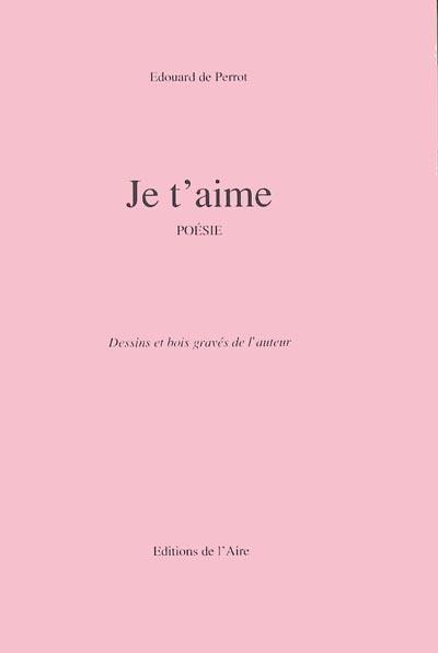 Je t'aime