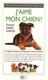 J'aime mon chien