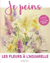 Les fleurs à l'aquarelle