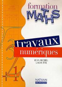 Formation maths : travaux numériques