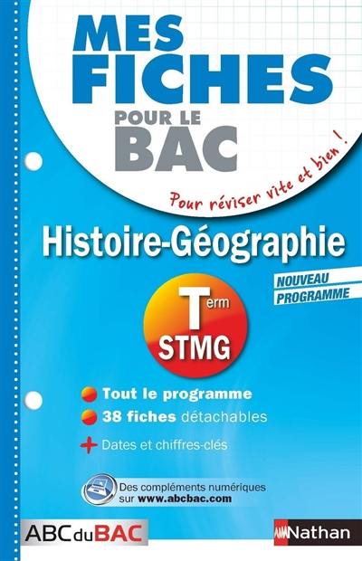 Histoire géographie terminale STMG