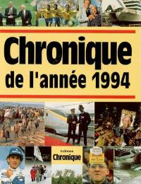 Chronique de l'année 1994