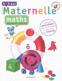 Maths, moyenne section, 4-5 ans