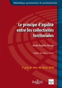 Le principe d'égalité entre les collectivités territoriales