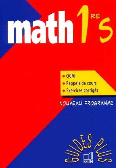 Math 1re S