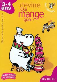 Devine qui mange quoi ?, maternelle petite section, 3-4 ans