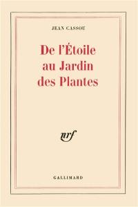 De l'étoile au jardin des plantes