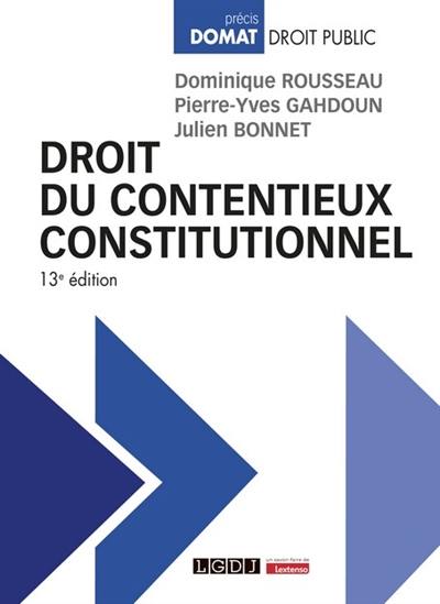 Droit du contentieux constitutionnel