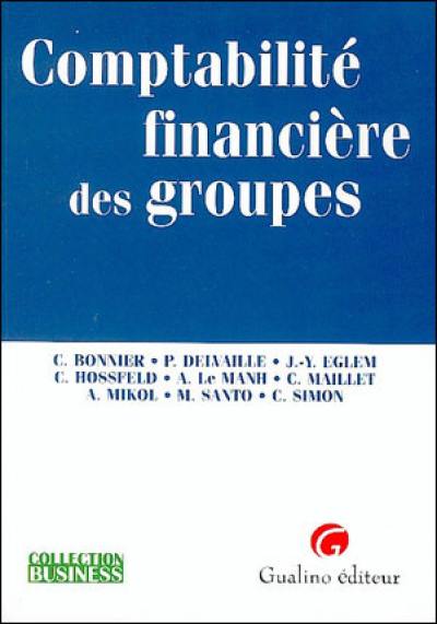 Comptabilité financière des groupes