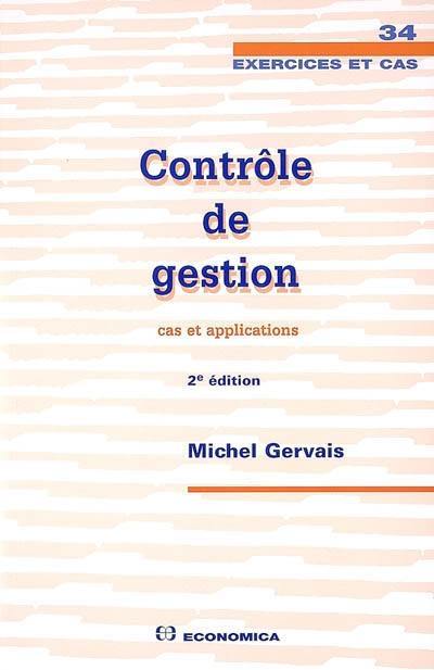 Contrôle de gestion : cas et applications