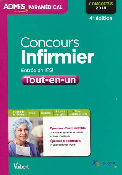 Concours infirmier : entrée en IFSI : tout-en-un