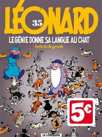 Léonard. Vol. 35. Le génie donne sa langue au chat