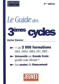 Le guide des 3e cycles