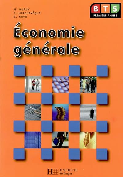 Economie générale BTS 1re année