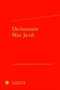 Dictionnaire Max Jacob