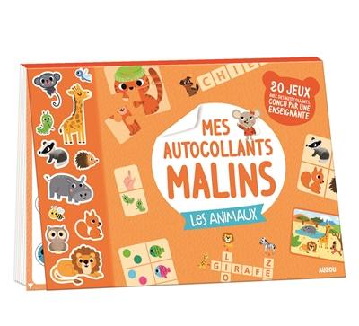 Mes autocollants malins : les animaux