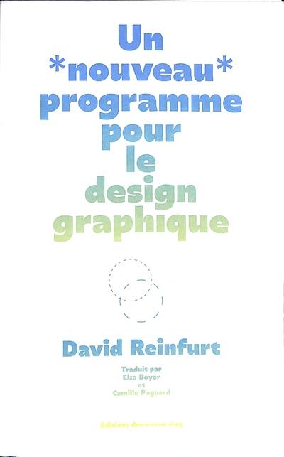 Un nouveau programme pour le design graphique