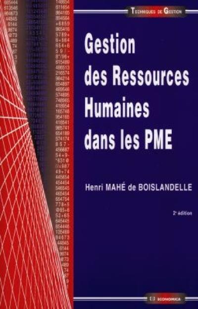 Gestion des ressources humaines dans les PME