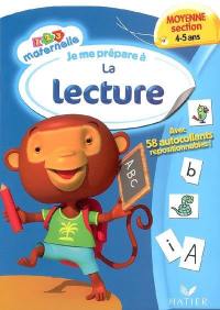 Je me prépare à la lecture, moyenne section 4-5 ans