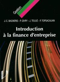 Introduction à la finance d'entreprise