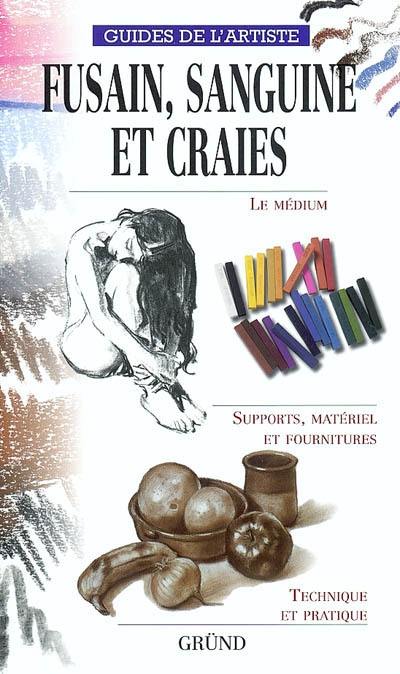 Fusain, sanguine et craies