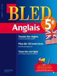 Bled anglais 5e, 12-13 ans