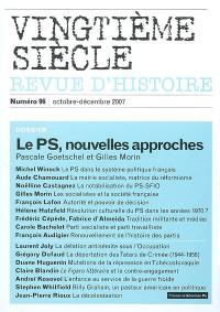 Vingtième siècle, n° 96. Le PS, nouvelles approches