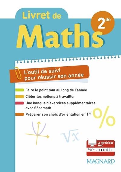 Livret de maths seconde : l'outil de suivi pour réussir son année