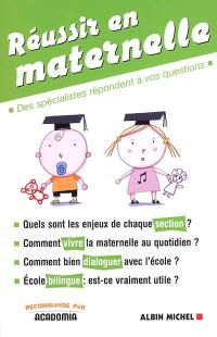 Réussir en maternelle : des spécialistes répondent à vos questions