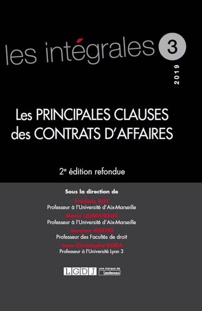 Les principales clauses dans les contrats d'affaires