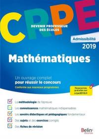 CRPE admissibilité 2018 : mathématiques