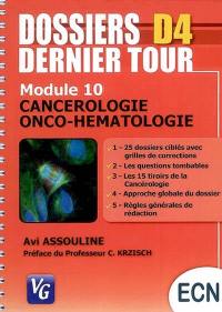 Module 10 : cancérologie, onco-hématologie